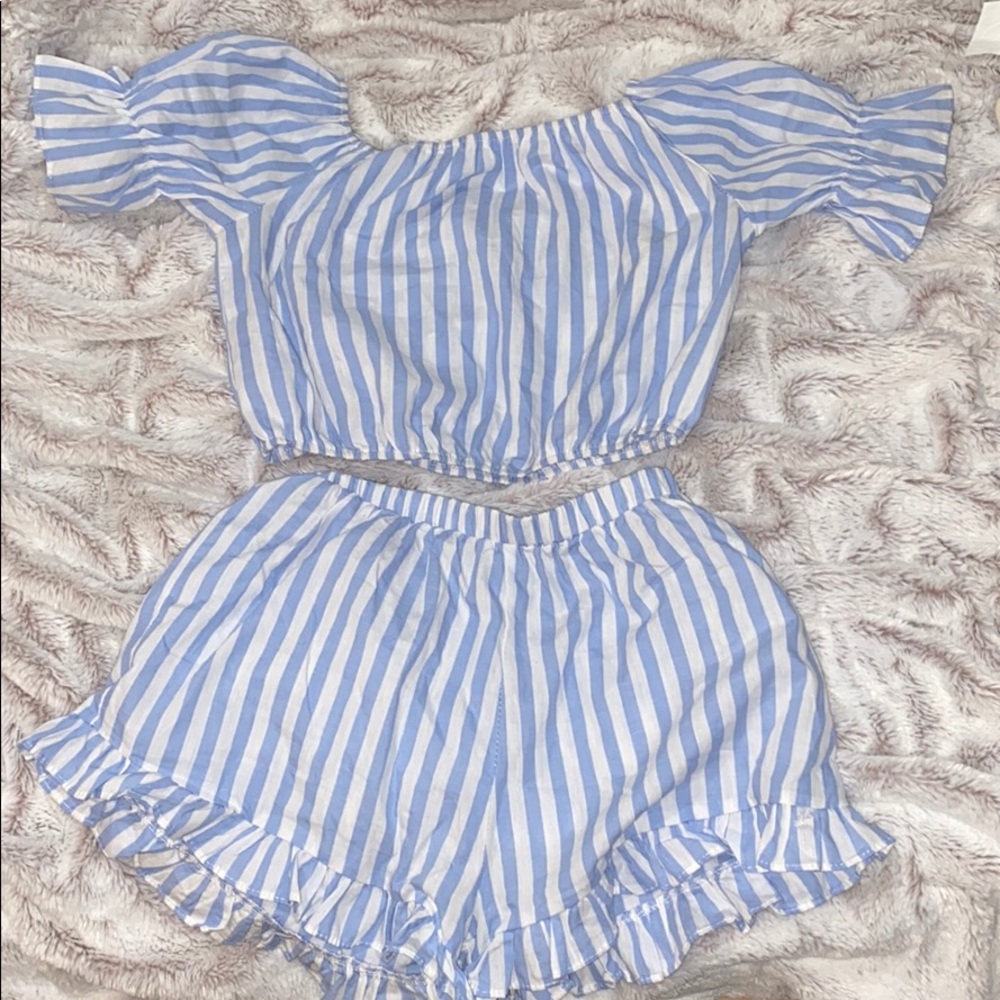 summer shirt/shorts set